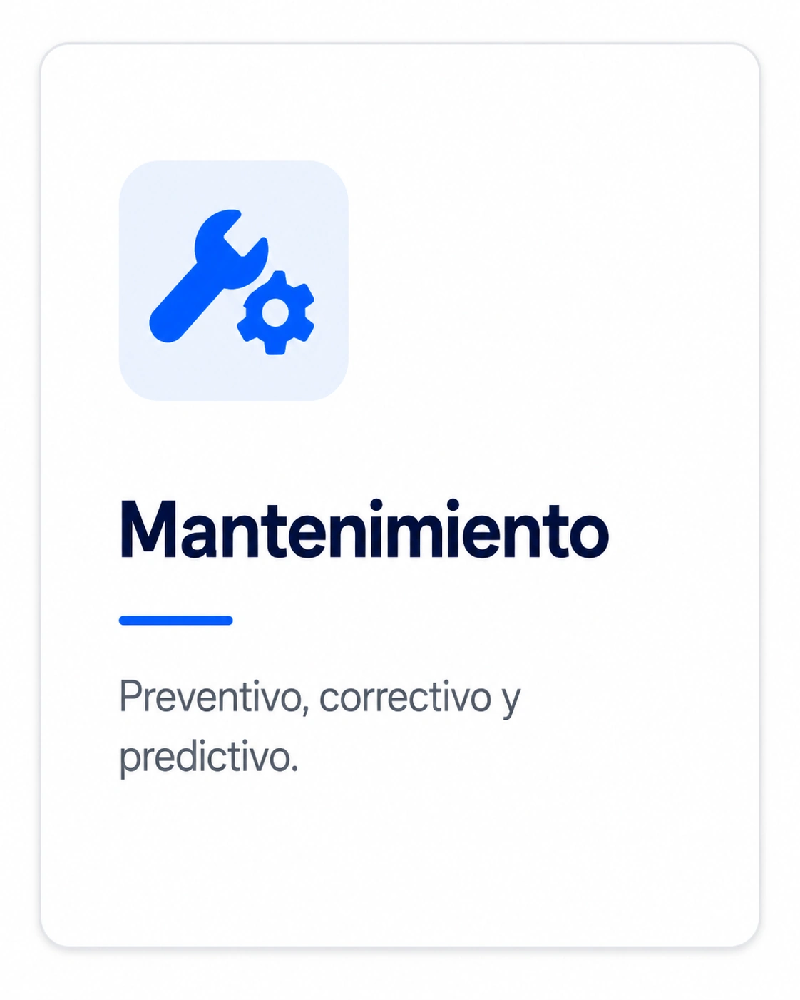 Modulo de mantenimiento BELA