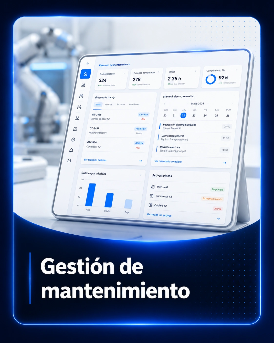 Gestion de mantenimiento en RAKO